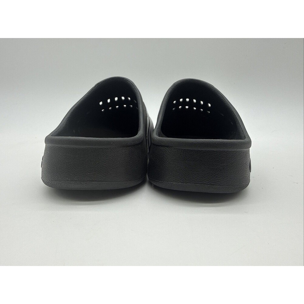 Adidas Adilette GZ5886  Unisex Black Round Toe Slip-On Clogs Size 5M, 6W - Picture 8 of 13